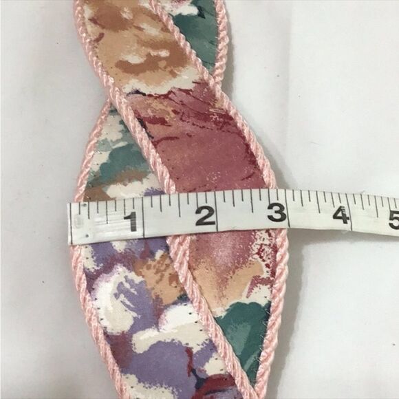 A. BROD Vintage Floral Statement Belt - Picture 11 of 11